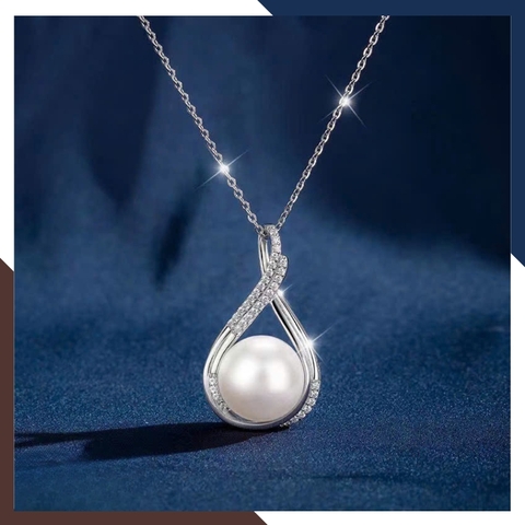 Set Trang Sức Ngọc Trai Bạc 925 Hình Vô Cực Cho Nữ BTSNT145 – Nhẹ Nhàng, Cuốn Hút & Thanh Lịch