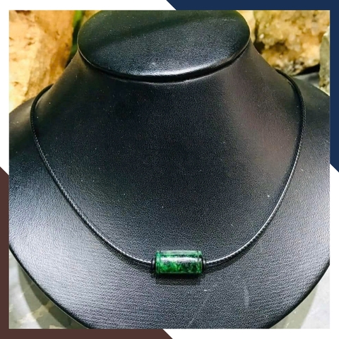 Vòng Cổ Lu Thống Ngọc Cẩm Thạch Tự Nhiên DCPT12 – Mang Lại Bình An, Thuận Lợi, Suôn Sẻ