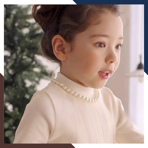Vòng Cổ Ngọc Trai Cho Bé Gái VCNT116 | Ngọc Trai Nước Ngọt