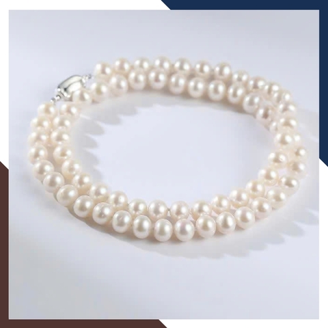 Vòng cổ ngọc trai nước ngọt cao cấp VCNT177 – Sang trọng, tinh khiết & quý phái