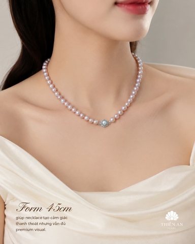 Bộ Trang Sức Ngọc Trai Màu Hồng BTSNT257 – Set Pearl Feminine Luxury Sang Trọng, Nữ Tính Và Dễ Ứng Dụng