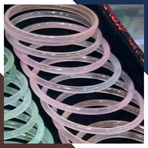 Vòng mã não hồng liền khối bản tròn nhỏ cho nữ mệnh hỏa / mệnh thổ mã AC80