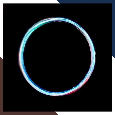 Vòng tay bạc nữ dạng kiềng trơn loại đặc mã 5C1200