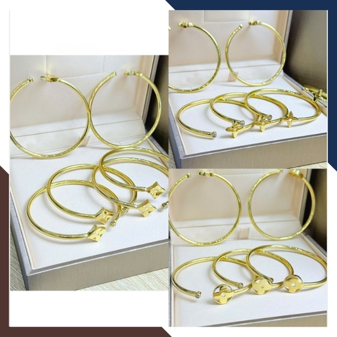 Vòng Tay Cỏ 4 Lá Vàng Tây 10k Cho Nữ LTVN172