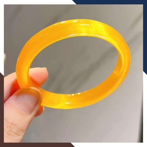 Vòng tay đá mắt mèo trắng, xanh, hồng, vàng bản liền cho nữ mệnh kim, mộc, thủy, hỏa, thổ mã AC60