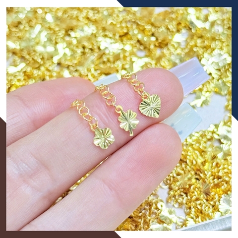 Vòng Tay Vàng Nữ 10k Kiểu Xoắn Mềm LTVN197 - Thanh Mảnh, Duyên Dáng & Nữ Tính