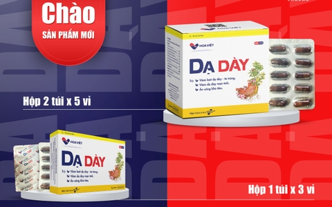 THÔNG BÁO: RA MẮT QUY CÁCH SẢN PHẨM DẠ DÀY HOA VIỆT VỈ 30 và 100 VIÊN!