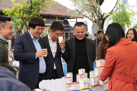 Gian hàng FDV (dược Hoa Việt) tại Hanoiba 2024