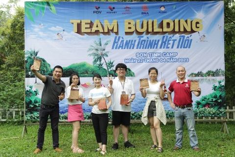 TEAM BUILDIING TẠI ĐỒNG MÔ BA VÌ