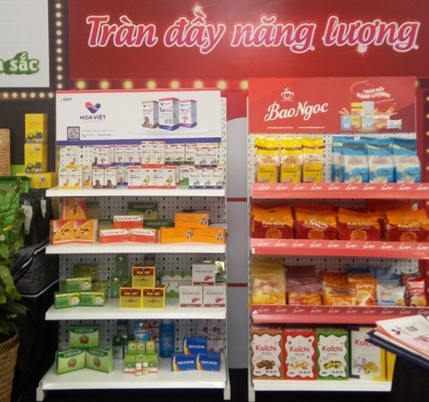 Gian hàng Hoa Việt tại hội chợ doanh nhân