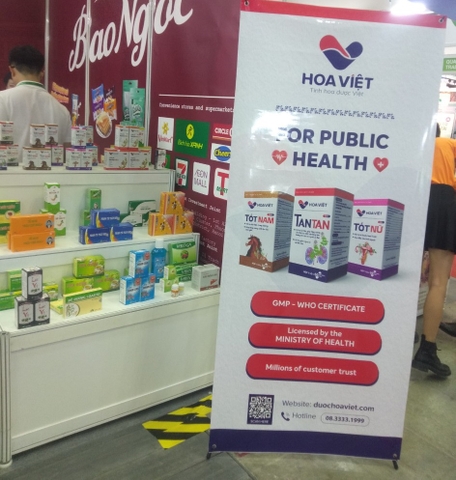 Dược Hoa Việt tại hội chợ triển lãm
