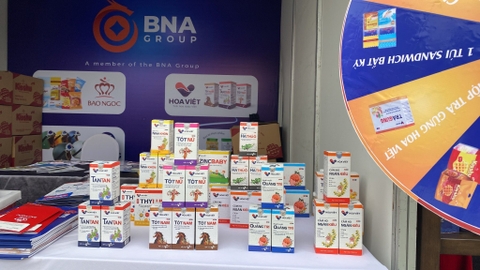 Gian hàng FDV - Dược Hoa Việt tại HANOIBA