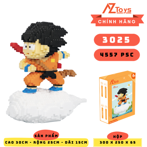MÃ 3025 - Goku Cưỡi Mây - Sỉ  Lẻ 88k - Sỉ Thùng 78k - Thùng 24 con - Ship Từ Hà Nội