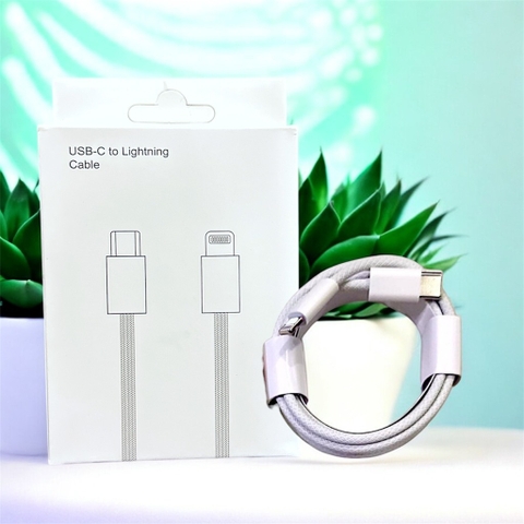 19.17 Cáp sạc nhanh 20W IP Type-C to Lightning dây dù 2m