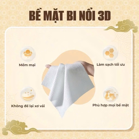 Khăn ướt bao sái hương trầm