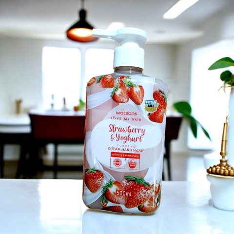 16.5 Nước rửa tay Watsons chống khô da 500ml
