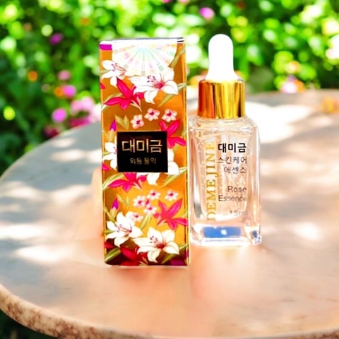 Tinh chất hoa hồng dưỡng sáng, mờ thâm Folio Demejine Hàn Quốc 15ml