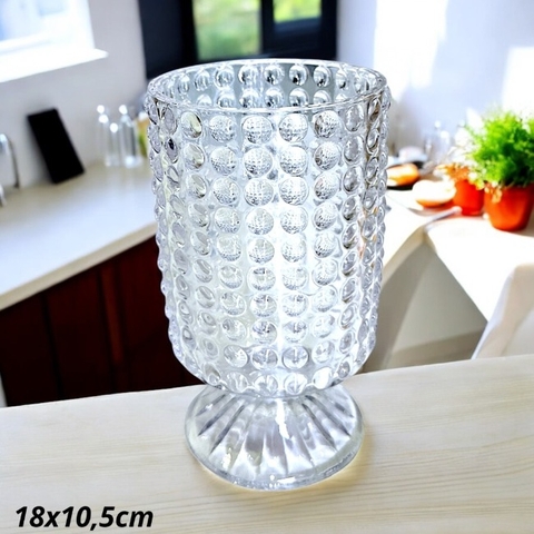 Bình/lọ hoa thuỷ tinh dạng ly