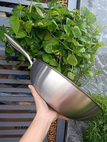 CT7. Chảo tổ ong chống dính 32cm sâu 9cm