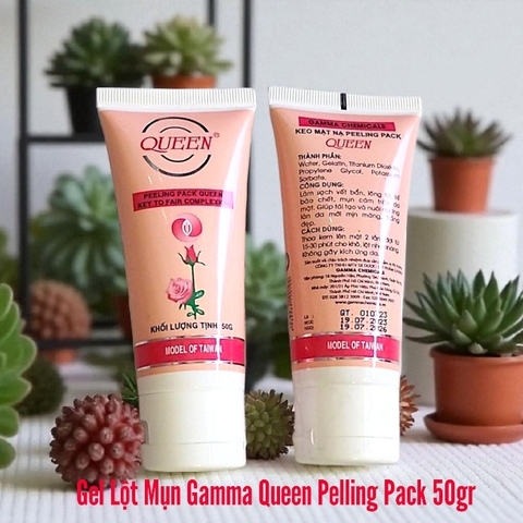 14.11 Kem Lột Mụn Gamma Queen Pelling Pack 50gr