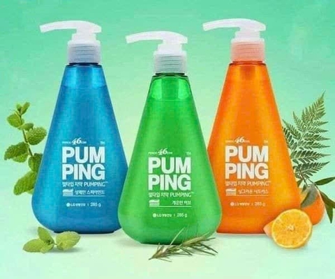 Kem đánh răng Perioe Pum Ping Hàn Quốc 285g