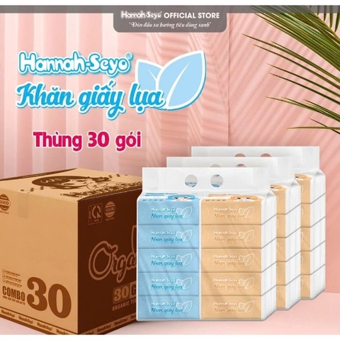 19.12 Khăn giấy lụa Hannad-Seyo (240 tờ /4 lớp)