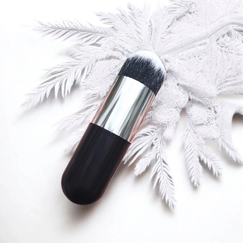 T9. Cọ Tán Kem Nền Bầu Tròn Màu Đen