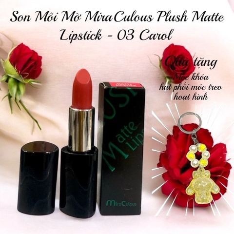 16.3 Son Môi Mờ MiraCulous Plush Matte Lipstick