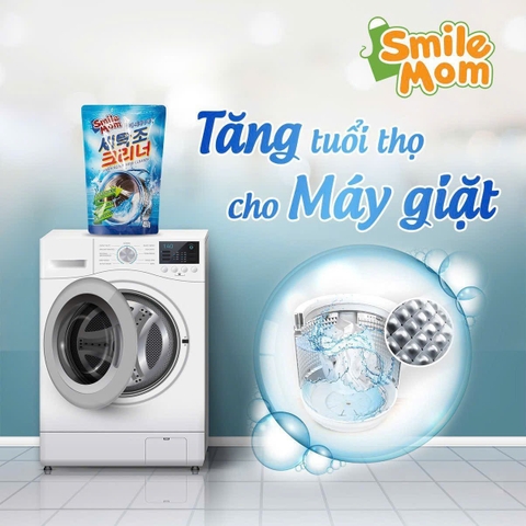 Bột Tẩy Lồng Giặt Smile Mom 450g
