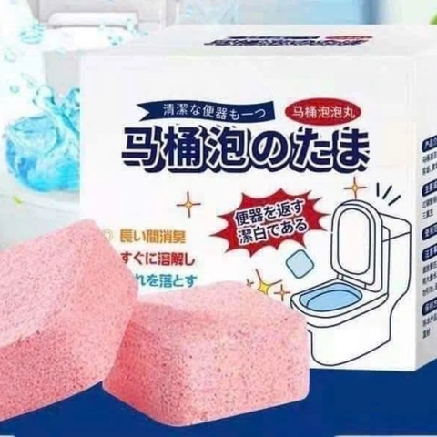 B8.12 Hộp 12 viên thả bồn cầu màu hồng