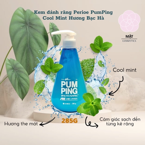 Kem đánh răng Perioe Pum Ping Hàn Quốc 285g