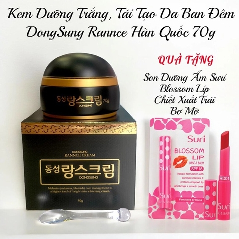 Kem Dưỡng Trắng, Tái Tạo Da Ban Đêm DongSung Rannce Hàn Quốc 70g