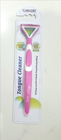 B8. Bàn chải lưỡi đa năng, dụng cụ cạo lưỡi Adongfresh