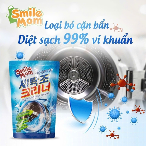 Bột Tẩy Lồng Giặt Smile Mom 450g