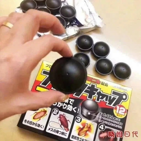 S1. Hộp 12 viên diệt dán Nhật Bản