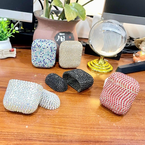 Vỏ Bảo Vệ Airpods Đính Đá Pha Lê