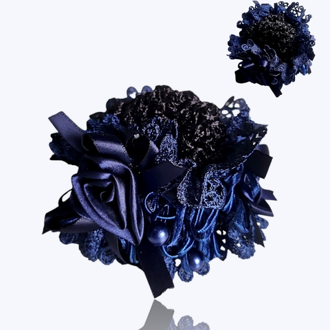 9.2 Dây cột tóc dạng búi chụp ren