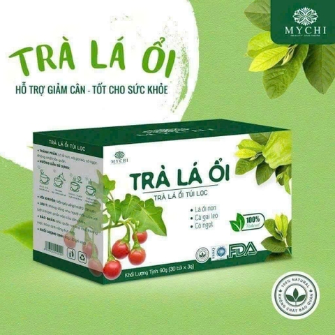 Hộp 30 gói trà lá ổi túi lọc My Chi 90g (30x3g)