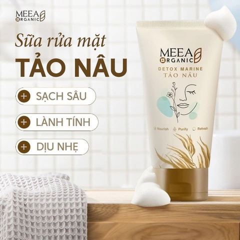 Sữa rửa mặt tảo nâu Meea Detox Marine 30g