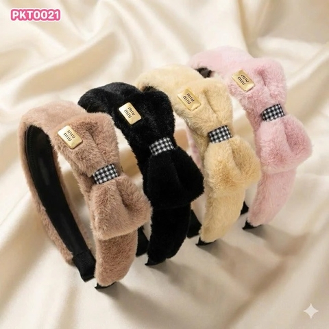 Bờm Tóc Thắt Nơ Min Min