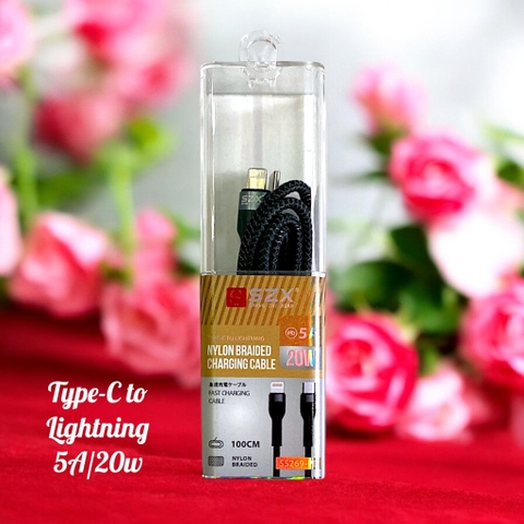 19.17 Cáp sạc nhanh SZX có hộp nhựa trong suốt