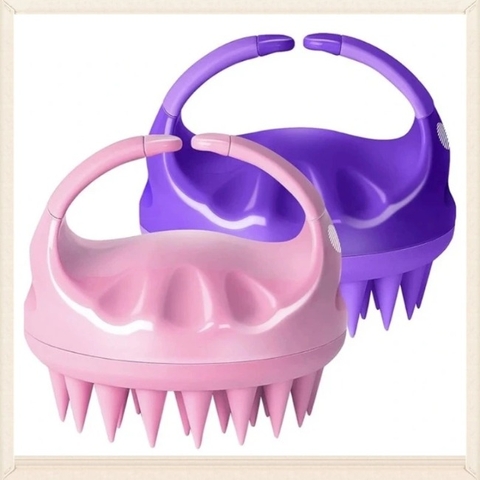 Lược Gội Đầu Giảm Gàu, Giảm Rụng Tóc Massage  Heeta