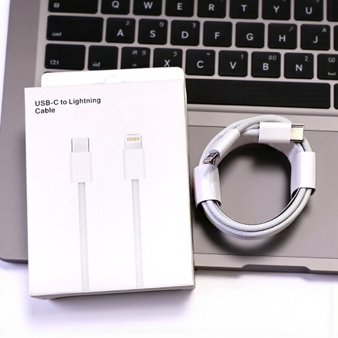 19.17 Cáp sạc nhanh 20W IP Type-C to Lightning dây dù 2m