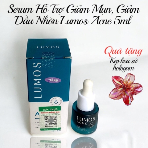 Serum Hỗ Trợ Giảm Mụn, Giảm Dầu Nhờn Lumos Acne 5ml