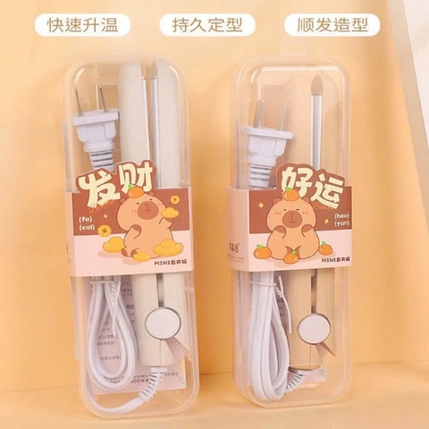 PN. Máy duỗi tóc mini Capybara