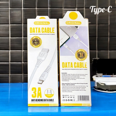 19.17 Cáp sạc nhanh Original Antibending Data Gable 3.0A
