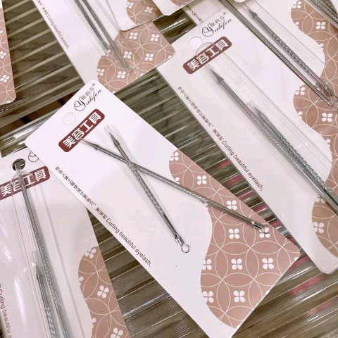 17.3 Set 2 cây nặn mụn ngắn, dài Yalifen