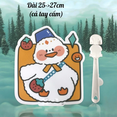 Quạt nhựa tự ráp cầm tay hoạt kê hình