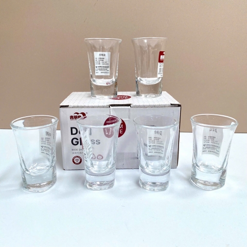PN.Bộ 6 ly rượu Deli Glass EY3002 35ml (7cm)
