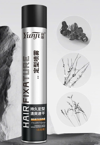 B3. Gôm tạo kiểu YUNJI 420ml dành cho nam (dạng xịt)